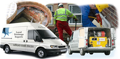 Bourne drainage van